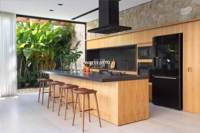 Imagem Casa de condomínio à venda, no Residencial São Vicente, em Franca, Chácara Espraiado, com 3 quartos, 350m2