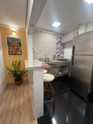 Imagem Apartamento com 1 dormitório à venda, 47 m² por R$ 410.000,00 - Ponta da Praia - Santos/SP
