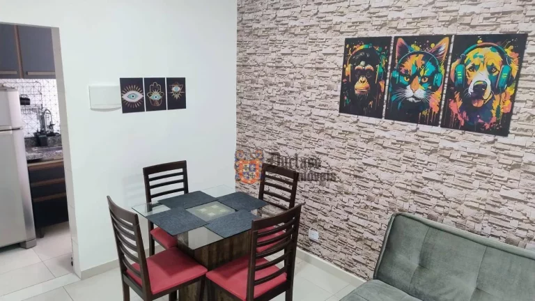 Imagem Apartamento com 1 dormitório à venda, 50 m² por R$ 530.000 - Boqueirão - Santos/SP