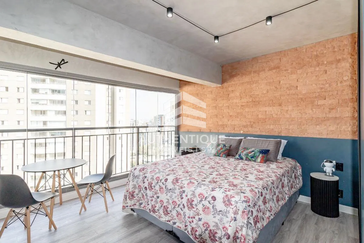 Foto do imóvel VITRALI MOEMA - Apartamento Studio em Moema na Quadra do Metrô à Venda em Alameda Iraé
