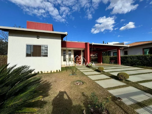 Imagem Casa com 4 dormitórios à venda, 242 m² por R$ 1.450.000,00 - Condomínio Serra Verde - Igarapé/MG