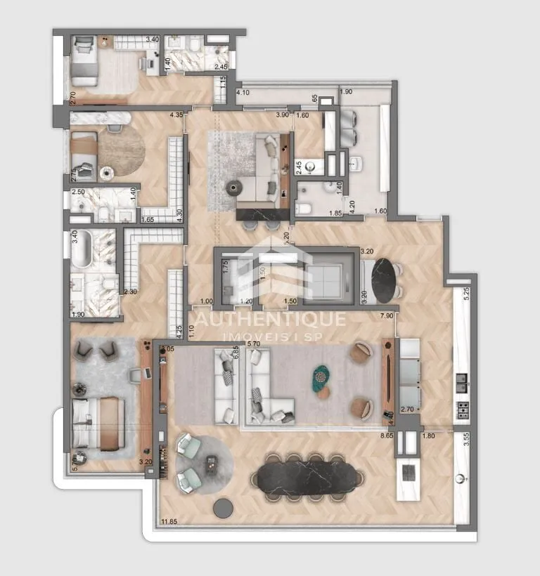 Imagem AURA MOEMA - Apartamento à venda no bairro Moema - São Paulo/SP, Zona Sul