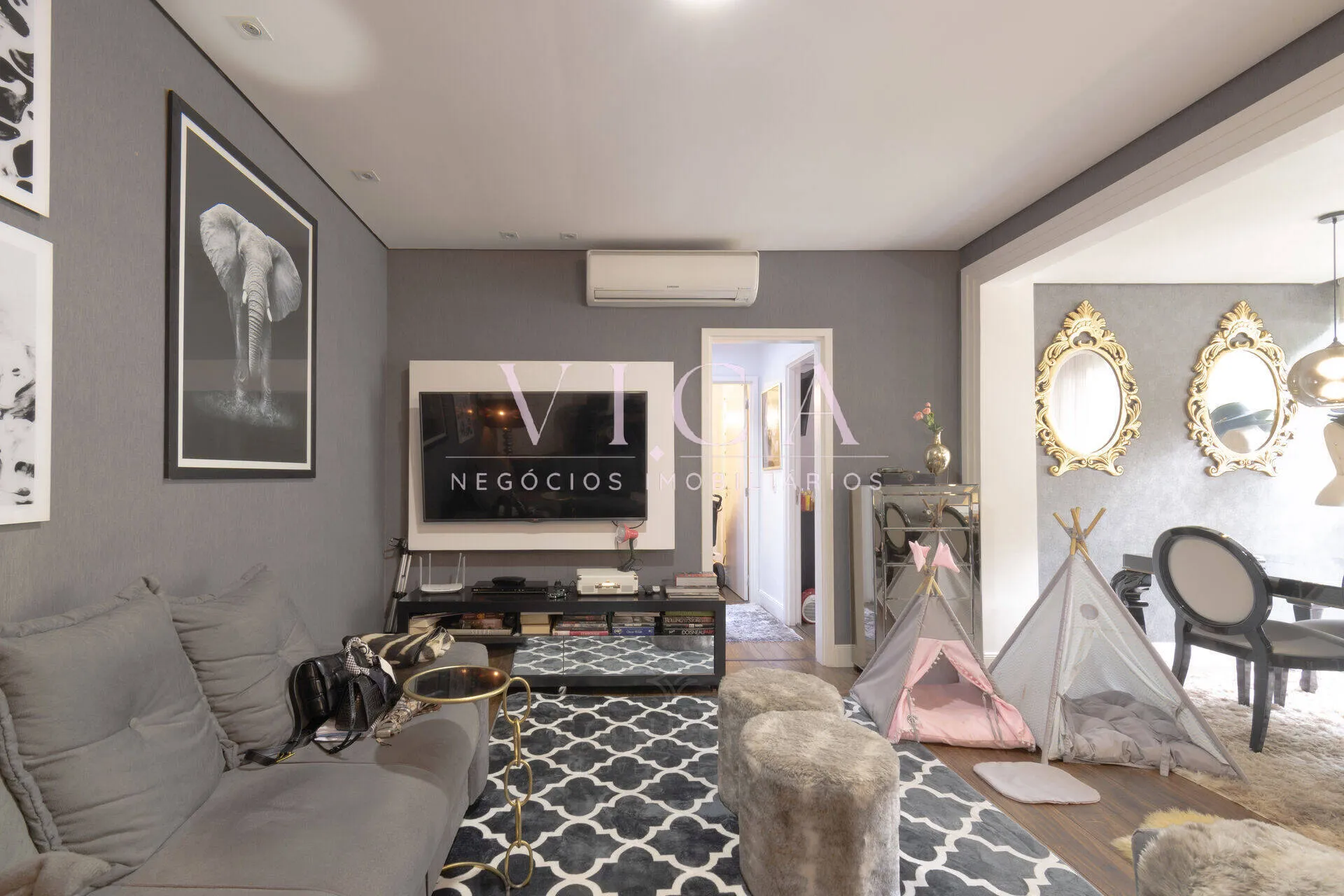 Imagem Apartamento com 75m² a venda com 2 dormitórios por R$ 800.000 -Alphaville