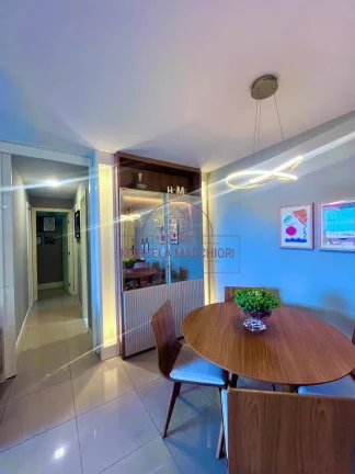 Imagem 3 quartos, impecável, 125m, varanda c/ churrasqueira, sala automatizada