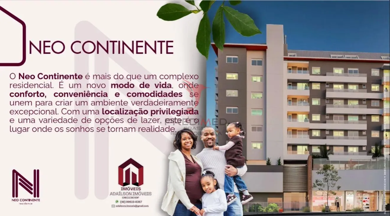 Imagem Neo Continente Residence Bairro Estreito Florianópolis SC Brasil
