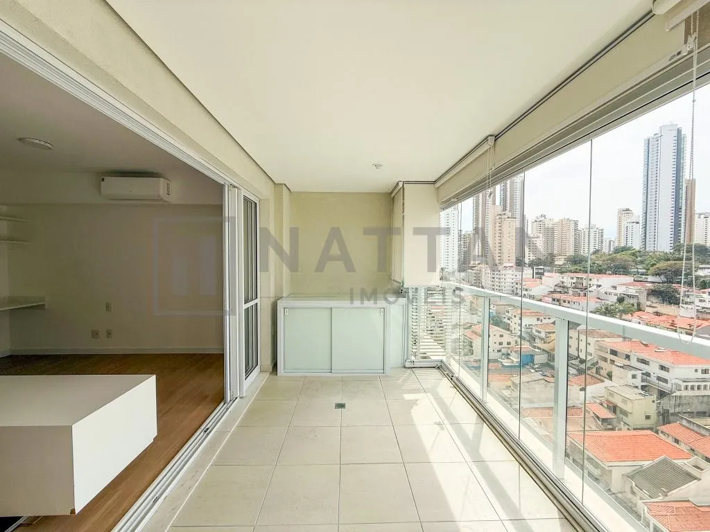 Imagem Apartamento com 1 dormitório para alugar, 54 m² por R$ 4.165,45/mês - Anália Franco - São Paulo/SP