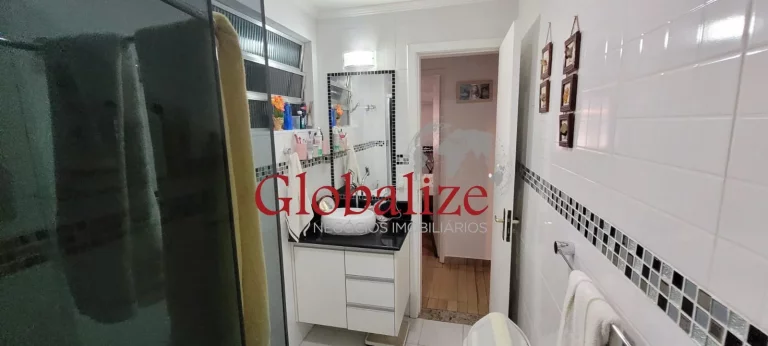 Imagem Apartamento 2 dormitórios, vaga demarcada, dependência completa no Campo Grande em Santos por R$580.000,00
