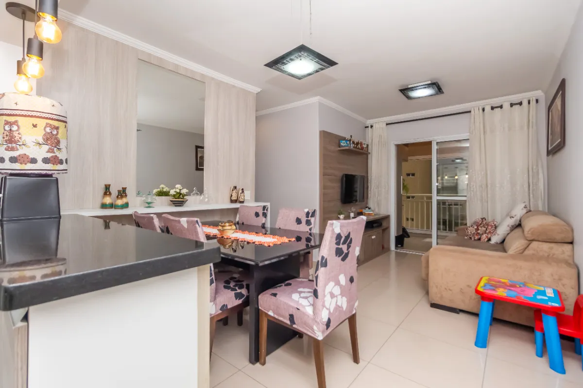 Imagem Apartamento para venda em Campestre com 3 quartos, sendo 1 suíte, 77m2