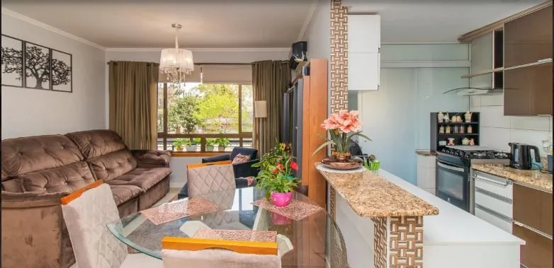 Imagem Excelente apartamento de 2 Dormitórios com 2 vagas a 50mts do Bourbon Country