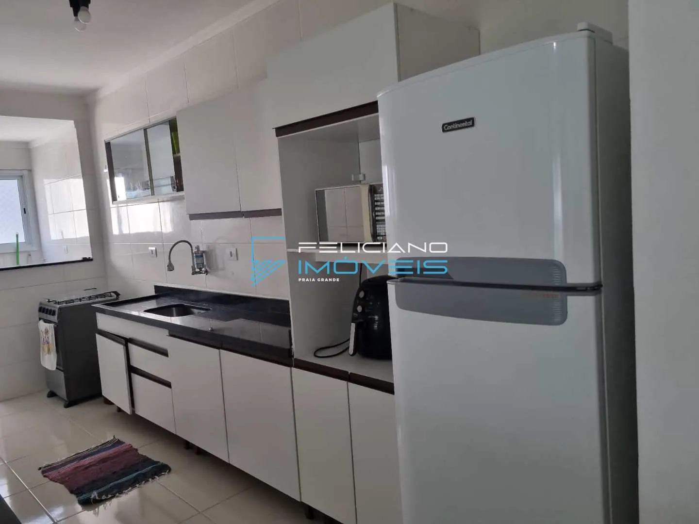 Imagem Apartamento com 2 quartos, Guilhermina, Praia Grande - R$ 598 mil, Cod: 4956