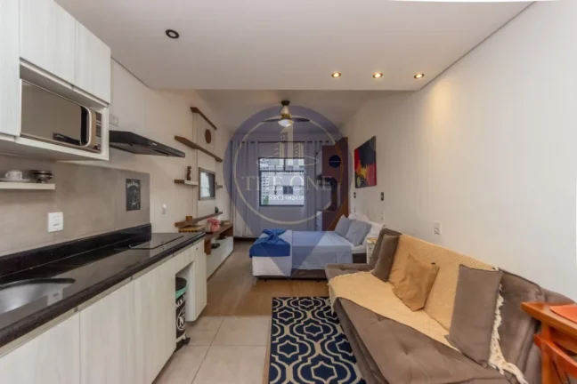 Imagem Apartamento à venda na Bela Vista, São Paulo-SP: 1 quarto, 2 salas, 1 banheiro, 31,00 m² de área.