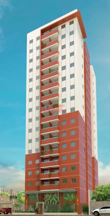 Imagem Apartamento na planta de 57,37 m² com 3 quartos na Pedreira