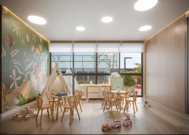 Imagem PASEO SANTA CRUZ DIÁLOGO - STUDIO 28M² COM TRANSFERÊNCIA DE DÍVIDA, ANDAR ALTO EXCELENTE LOCALIZAÇÃO