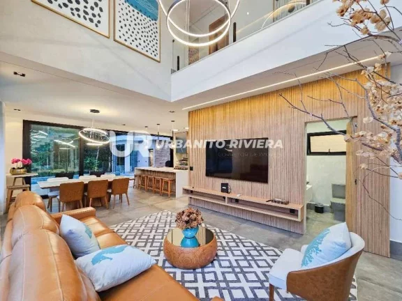 Imagem Casa moderna à venda na Riviera de São Lourenço Alto padrão e design icônico