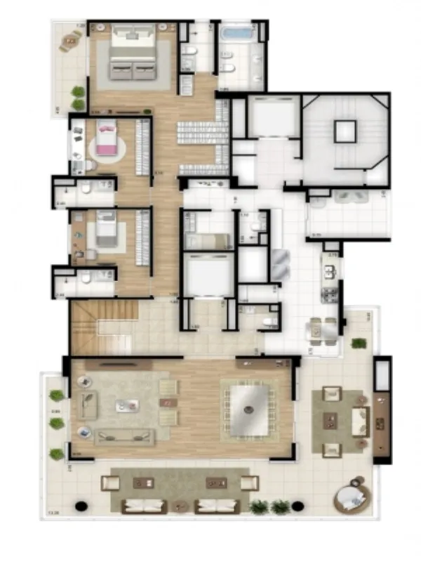 Imagem Apartment in São Paulo, apartamento com 4 quartos Moema São Paulo, apartamento de alto padrão em São Paulo-Sp, apartamento 4 quartos em São Paulo SP