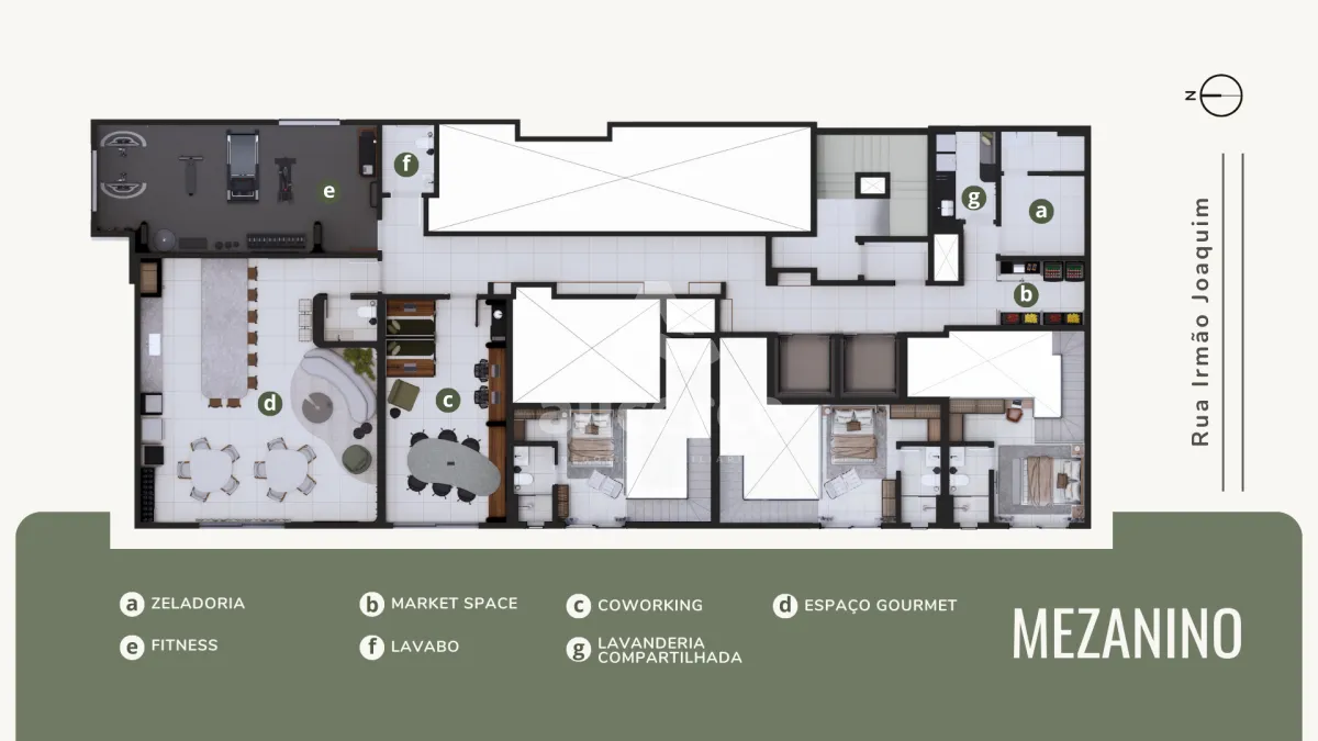 Imagem Studio à venda com 1 quarto , 31,83m² em Centro Florianópolis