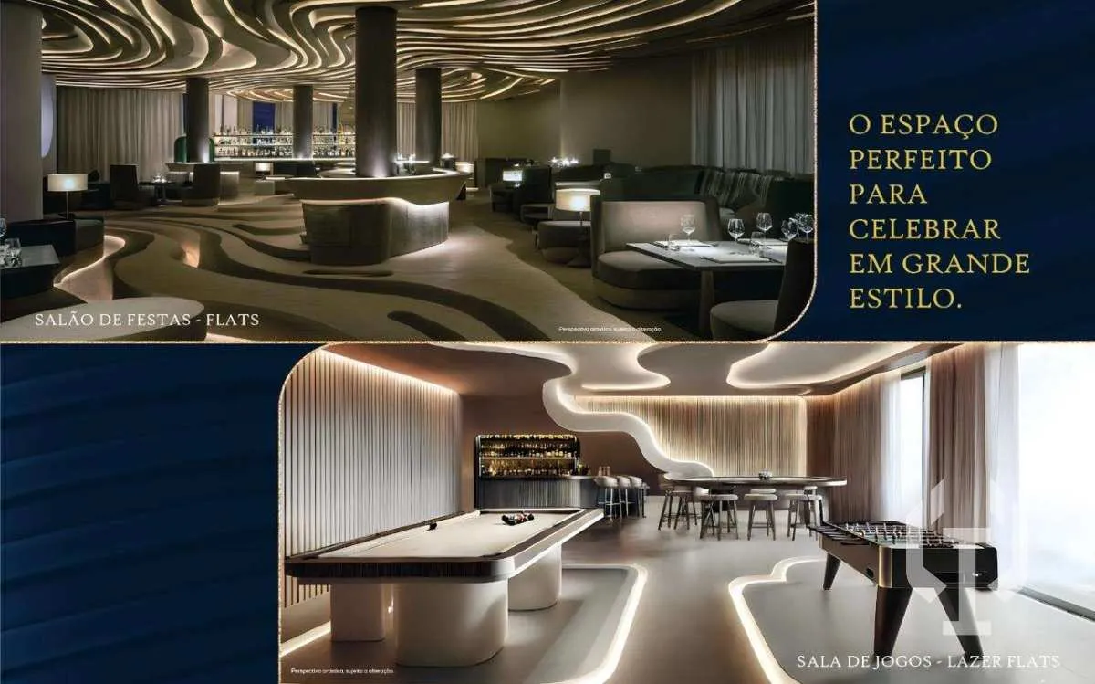 Imagem Flat à venda, no Dubai Mall Porto Belo em Porto Belo, Perequê, com 1 quarto, 37m2