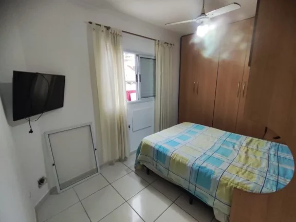 Imagem Apartamento Porteira Fechada - Mobiliado e Planejado no Canto do Forte, Praia Grande
