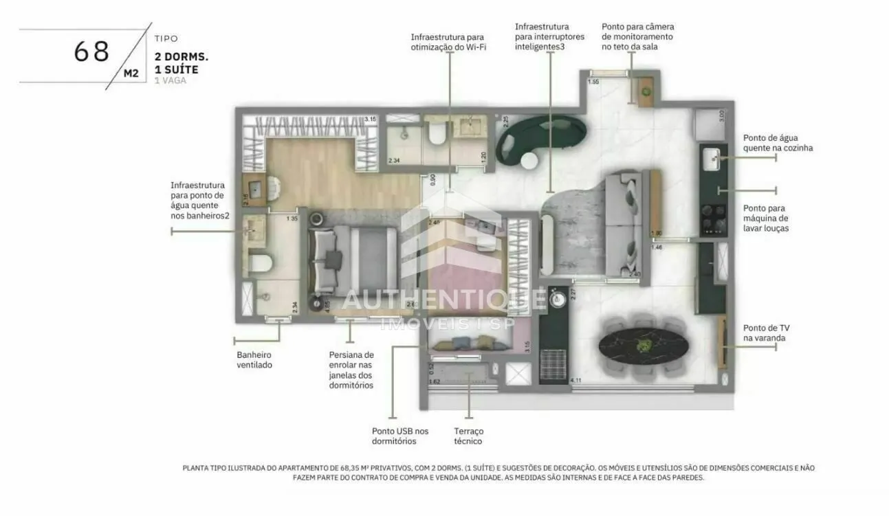 Imagem LIVING DUETT MOOCA - Apartamento à venda no bairro Mooca - São Paulo/SP, Zona Leste