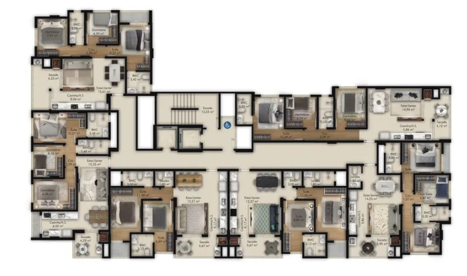 Imagem Apartamento à venda com 70m2 por R$ 850.000,00