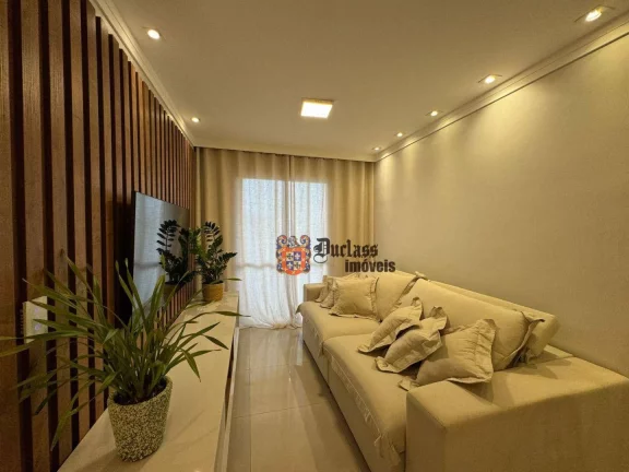 Imagem Apartamento com 3 dormitórios à venda, 84 m² por R$ 840.000 - Marapé - Santos/SP