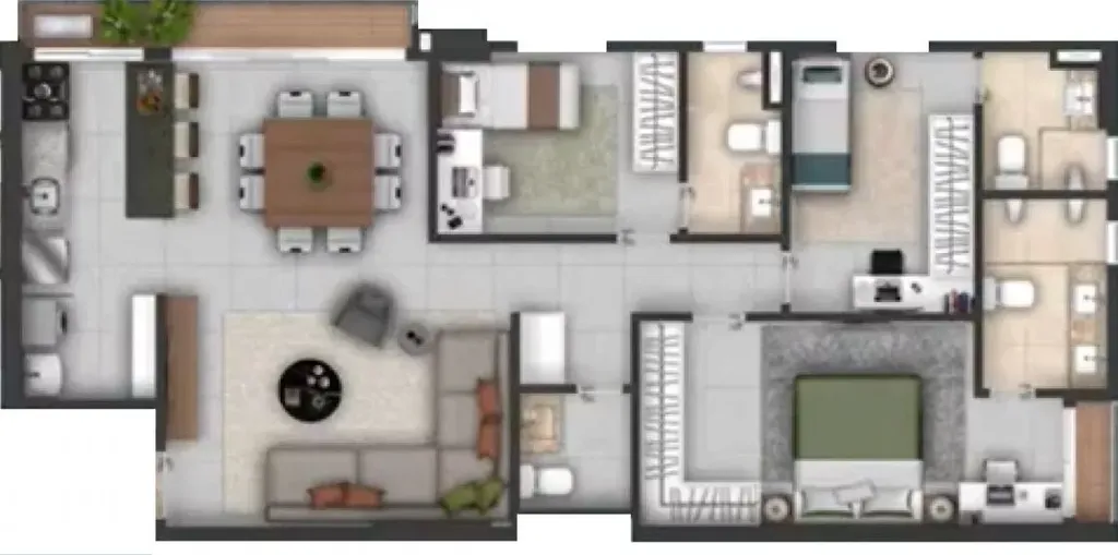 Imagem Apartamento à venda no bairro Setor Oeste - Goiânia/GO