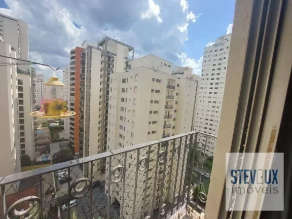 Imagem Apartamento a venda em Moema Pássaros em andar alto com ótimo lazer.