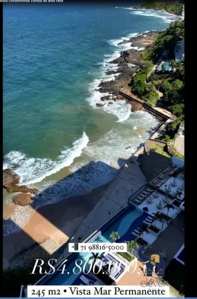 Imagem Apartamento para Venda em Salvador, Ondina, 4 dormitórios, 4 suítes, 6 banheiros, 4 vagas