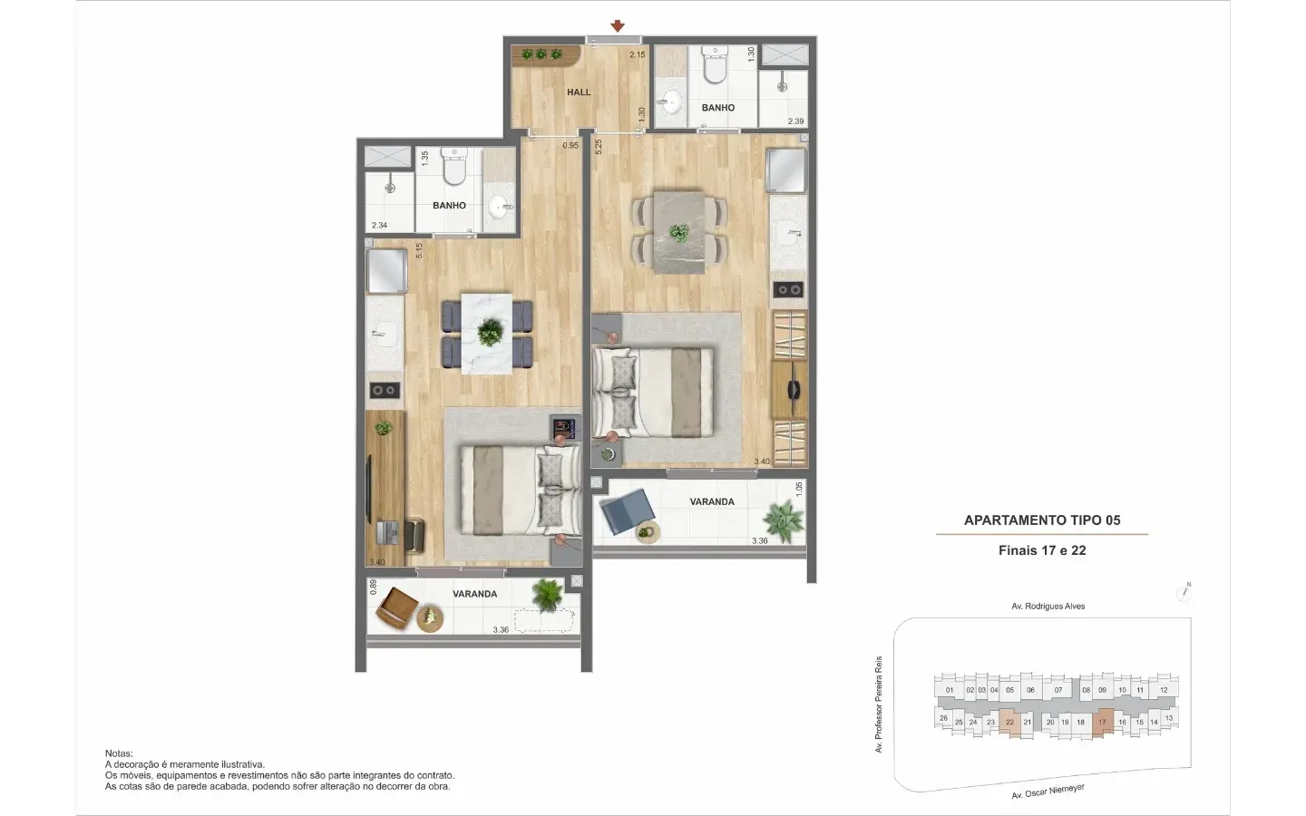 Imagem Apartamento com 2 Quartos à Venda, 61 m² em Santo Cristo - Rio de Janeiro