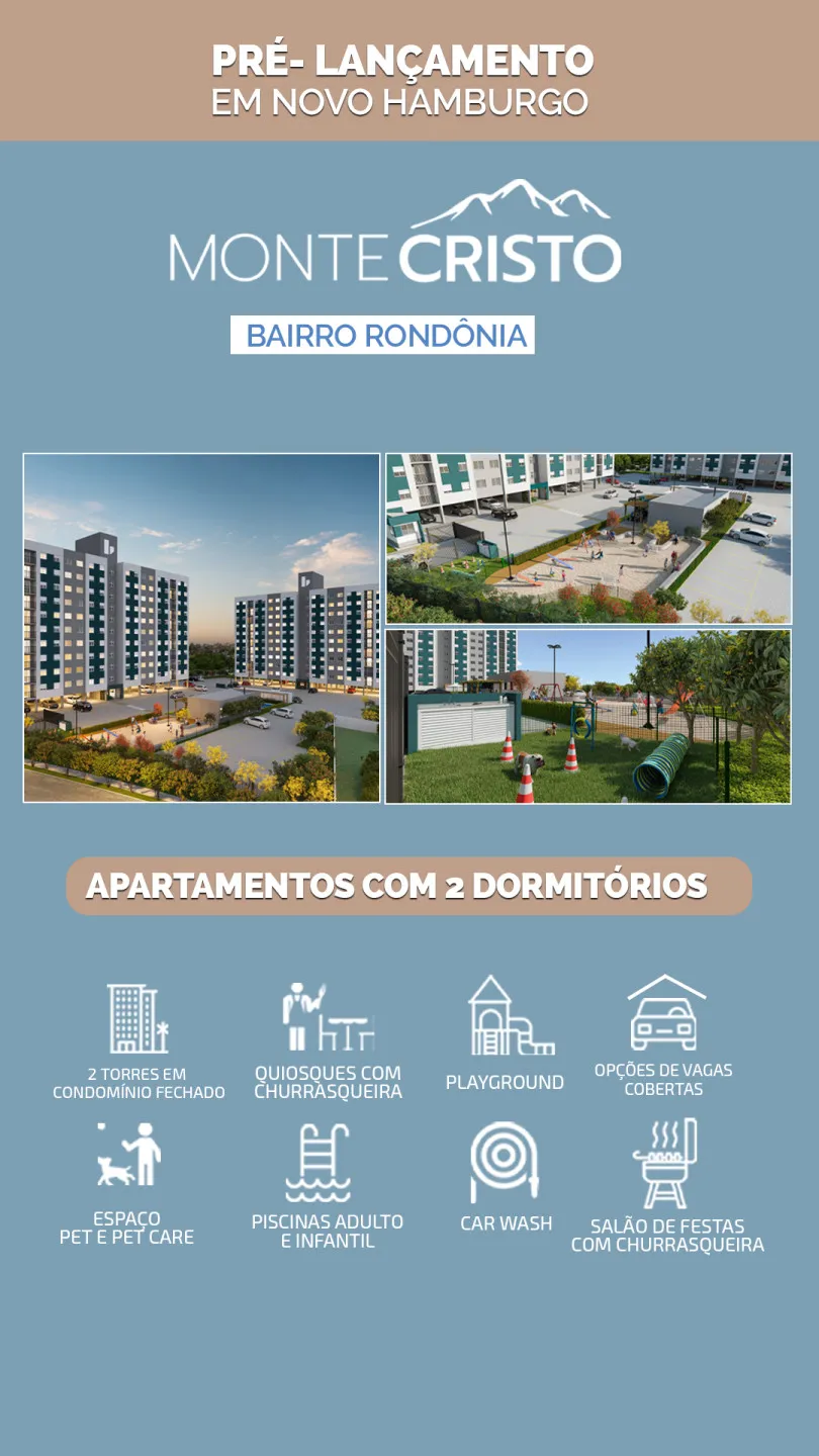 Imagem Apartamento para Venda em Novo Hamburgo Bairro Rondônia