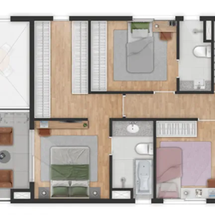Imagem Apartamento com 3 Quartos à Venda, 91 m² em Jardim das Acácias - São Paulo