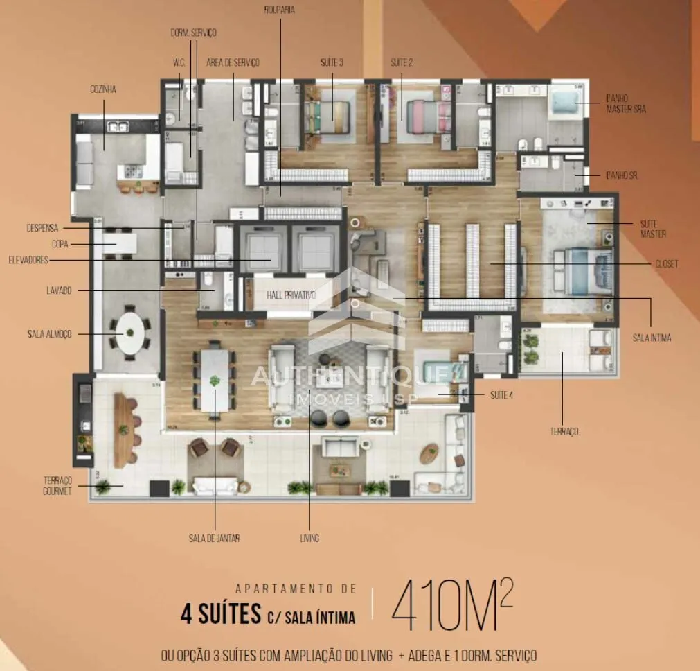 Imagem MYRÁ ALPHAVILLE - Apartamento à venda em São Paulo/SP
