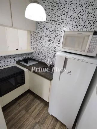 Imagem Flat disponível para locação no Columbia Residence no Jardim Paulista, com 40m², 1 dormitório e 1 vaga