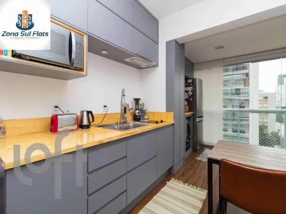 Imagem Apartamento à Venda Na Vila Olímpia Com 1 Suíte, Varanda e 1 Vaga