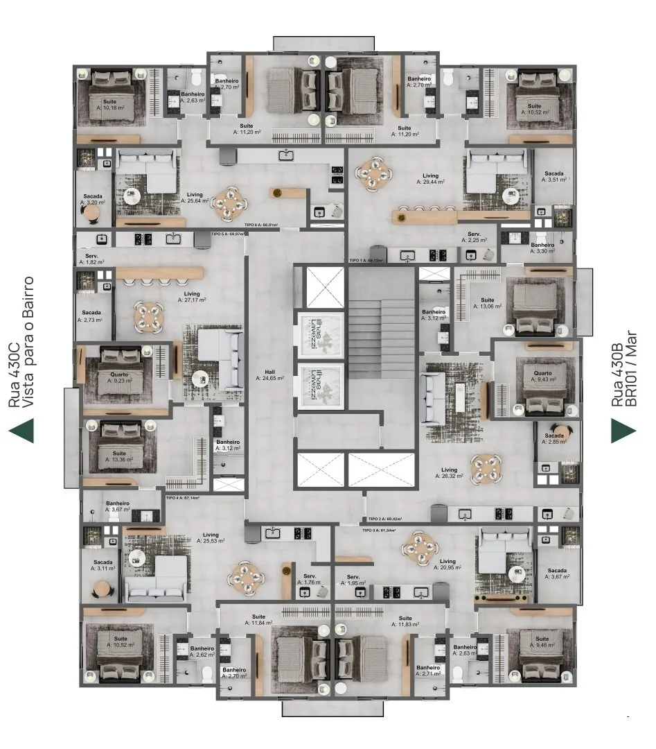 Imagem Ilhas Lavezzi Residence - Fase 2