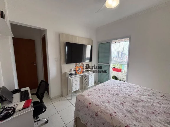 Imagem Apartamento com 3 dormitórios à venda, 119 m² por R$ 650.000,00 - Aviação - Praia Grande/SP