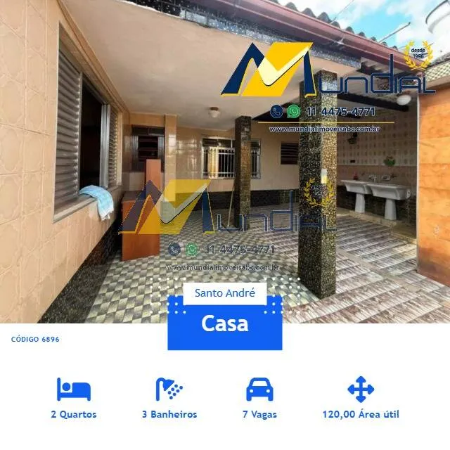 Imagem asa Térrea à Venda no Jardim Santo Alberto - 300 m² de Terreno e 7 Vagas