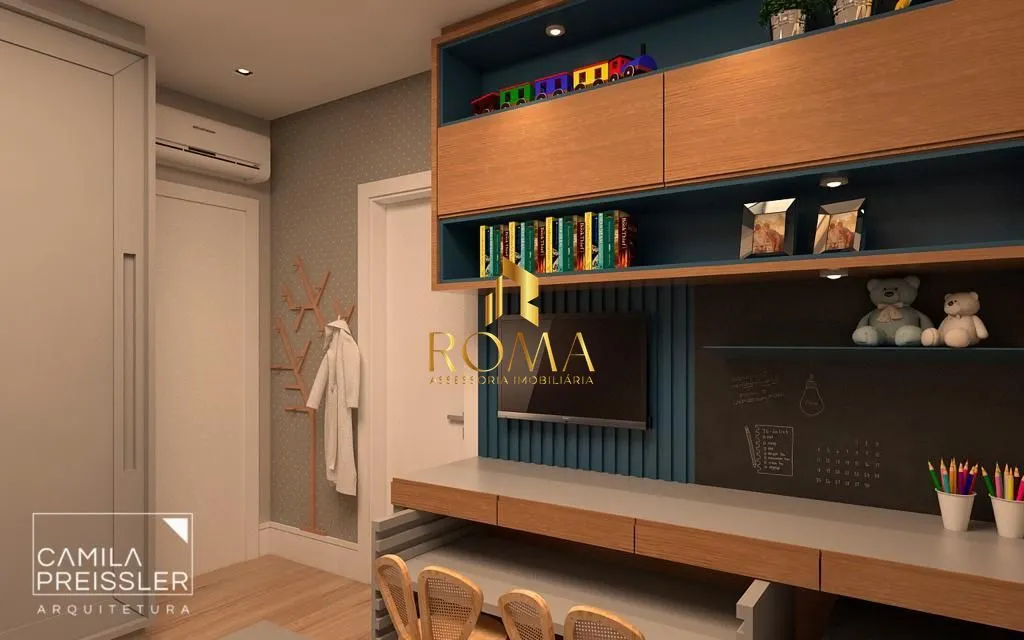 Imagem Apartamento Alto Padrão com 227m², 3 Suítes e Vista Panorâmica em Santa Maria