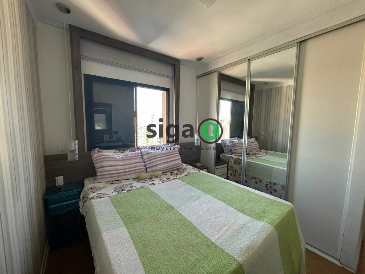 Imagem Apartamento á venda e locação 55m² c/ vaga de garagem, localizado na Chácara Santo Antônio/São Pailo