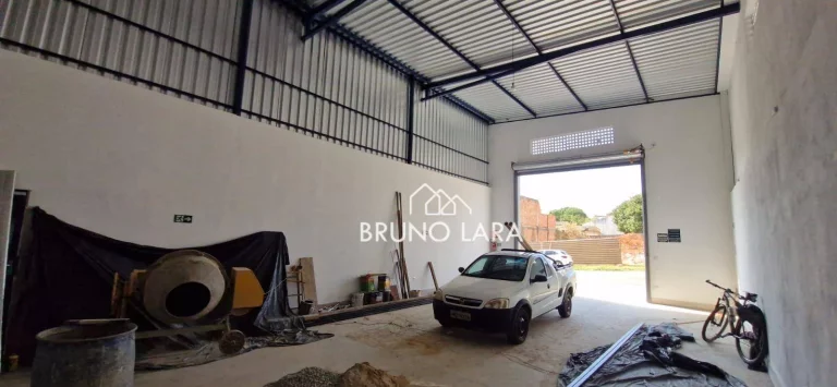 Imagem Galpão disponível para prrimeira locação no Bairro Canarinho - Igarapé/MG.