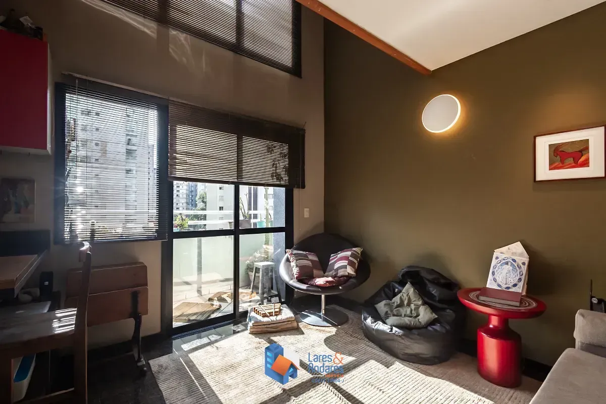 Foto do imóvel Apartamento para venda em Pinheiros com 1 quarto, sendo 1 suíte, 49m² em Rua Mourato Coelho