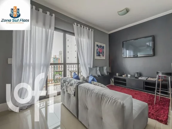 Imagem Apartamento Alto Padrão à Venda Em Moema Com 142m, 2 Dormitórios Sendo 1 Suíte e 4 Vagas