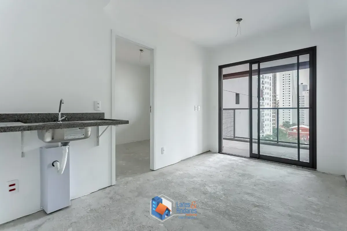 Imagem Apartamento para venda em Brooklin com 1 quarto, sendo 1 suíte, 35m²