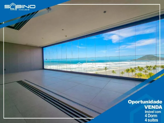 Foto do imóvel Apartamento pé na Areia frontal à Venda, com 4 suítes 208m² - 3 vagas, Riviera de São Lourenço Bertioga SP