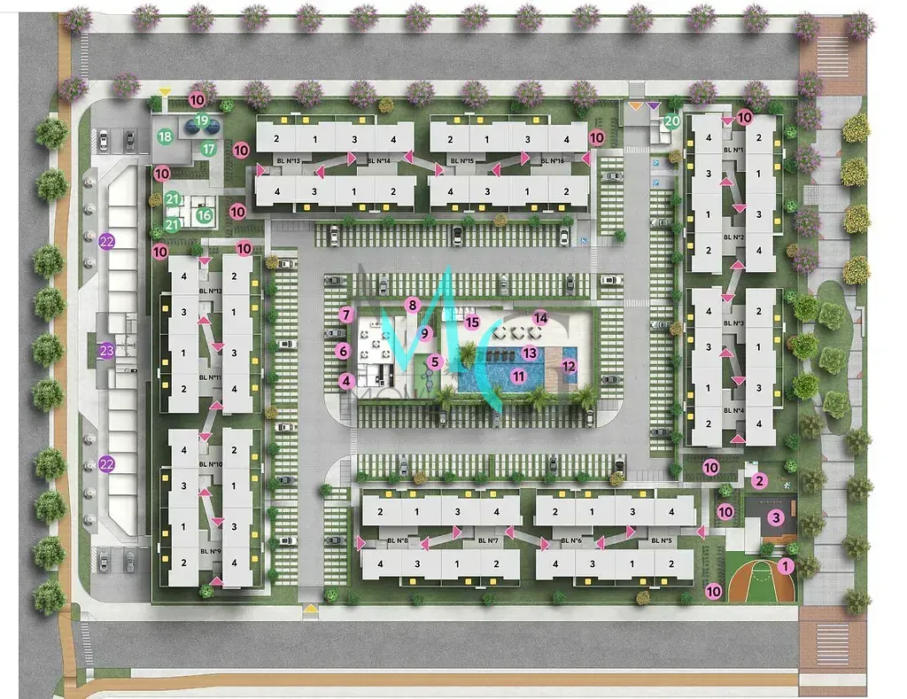 Imagem Apartamento à venda 2 Quartos 39.63M² Campo Grande Rio de Janeiro - RJ | Ipê Amarelo Residencial - Fase 1