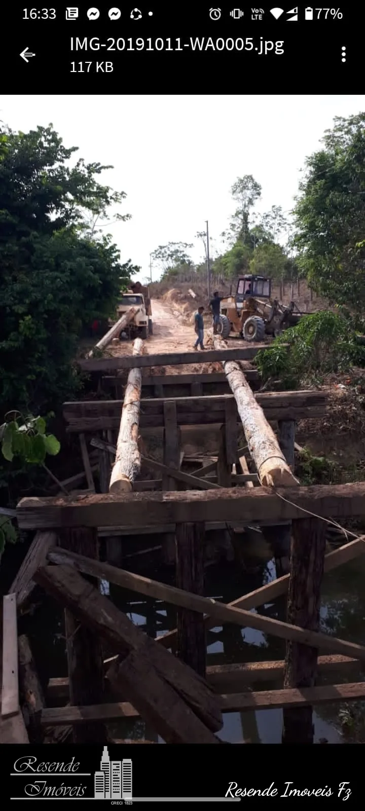 Imagem FAZENDA A VENDA NO RURAL MARGEM DO RIO VERDE