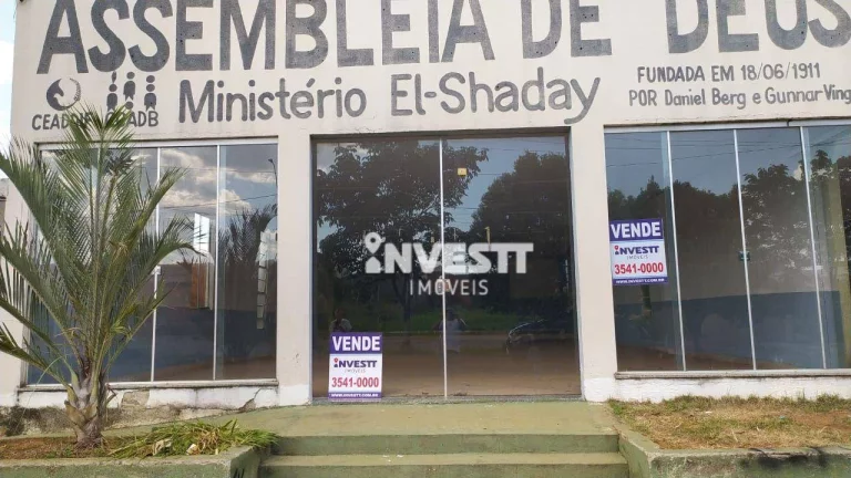 Imagem Salão comercial com residência, à venda, são 350 m² de área contruída, à venda por R$ 590.000 - Residencial Santa Fé I - Goiânia/GO