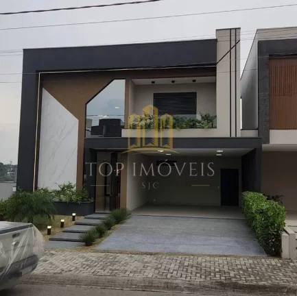 Foto do imóvel Linda casa de Alto Padrão com 4 Suítes no Condomínio Vivva Jacareí – Villa Branca – Jacareí/SP | 258m² Construídos | Terreno de 250m² | R$ 1.810.000 em Avenida Antônio Abdon Abrahão