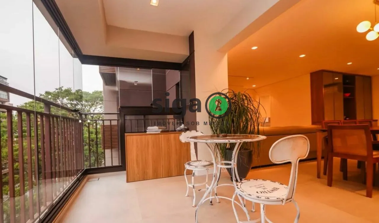 Imagem Apartamento com 2 suítes e varanda com churrasqueira, pronto para morar