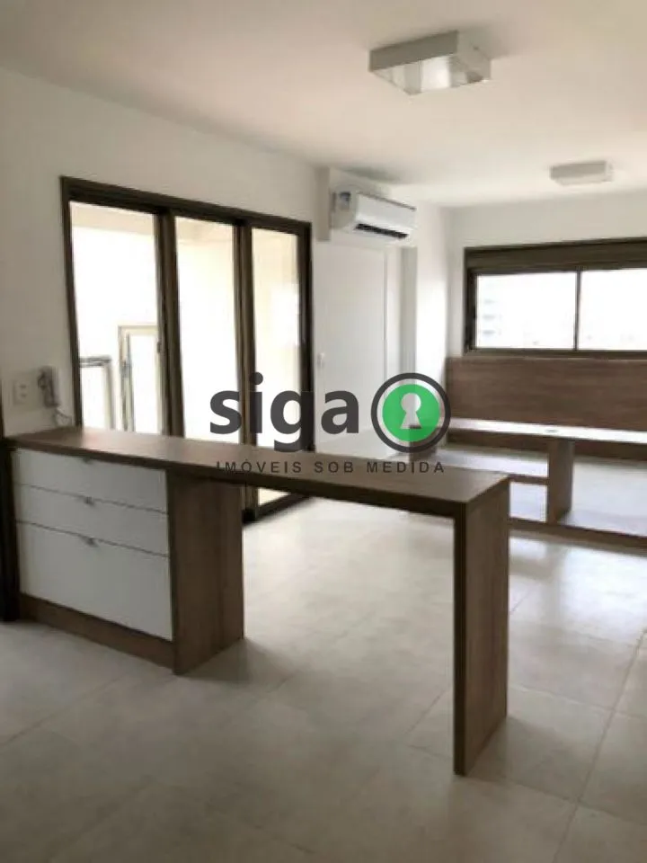 Imagem Apartamento para venda e locação, 1 Quarto, 1 Vaga, 45m², Chácara Klabin-SP